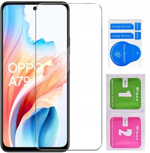 Etui do Oppo A79 5G Skórzane PORTFEL SKIN CASE +Szkło 8
