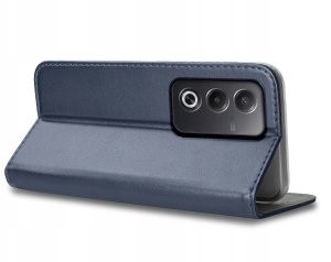ETUI SKÓRZANE do Oppo A80 5G MAGNETYCZNE BOOK CASE TOKRA SZKŁO 9H 3