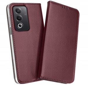 ETUI SKÓRZANE do Oppo A80 5G MAGNETYCZNE BOOK CASE TOKRA SZKŁO 9H 5