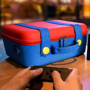 Walizka Torba Etui Pokrowiec Kufer Case Mario Nitntendo Switch OLED V1 V2 MGC-BOX-PRO 3