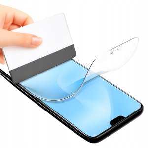 10x Rakla Do Montażu Aplikacji Folii Szkła Na Telefon Tablet Z Filcem Packa 4