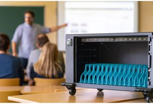 Szafa do ładowania 16 tabletów smartfonów USB-C 16x 45W 2