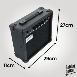 Gitara elektryczna - kompletny zestaw -Golden Guitar PSG-3 wiśnia one size 15