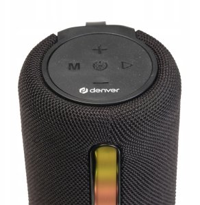 Głośnik Denver Głośnik BT BTL-330B BLACK RGB 2x5W czarny 5