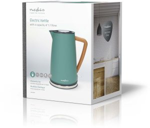 Czajnik elektryczny Nedis KAWK510EGN 1.7L Zielony 8