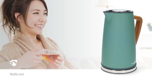 Czajnik elektryczny Nedis KAWK510EGN 1.7L Zielony 10