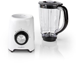 Blender kielichowy Nedis KABL300CWT 800W 1.5L Czarno-biały 2