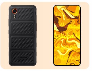 Etui do Samsung Galaxy Xcover 7 Pro (Czarne, Matowe, Obudowa Slim) SZKŁO 3