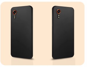 Etui do Samsung Galaxy Xcover 7 Pro (Czarne, Matowe, Obudowa Slim) SZKŁO 6