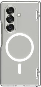 Spigen Etui Ultra Hybrid Pro Mag MagSafe do Samsung Galaxy Z Fold 7 Clear/white 8