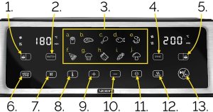 Air Fryer Frytkownica beztłuszczowa 11L Yoer MegaCrisp AF03BK 12
