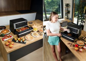 Air Fryer Frytkownica beztłuszczowa 11L Yoer MegaCrisp AF03BK 2