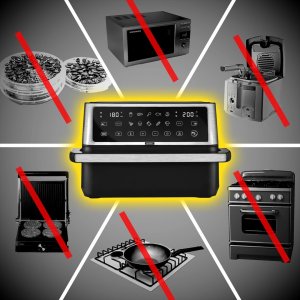 Air Fryer Frytkownica beztłuszczowa 11L Yoer MegaCrisp AF03BK 5