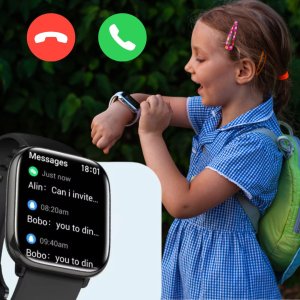 Smartwatch Rubicon Zegarek na Komunię SMARTWATCH Rubicon RNCF31 pink/black 5