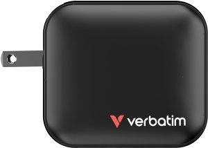Ładowarka sieciowa Verbatim Mini GaN 100W 2xUSB-C PD/1x USB-A QC czarny 32230 3