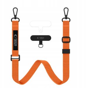 Smycz Tech-Protect C6S Rope Crossbody Cosmic Orange 2