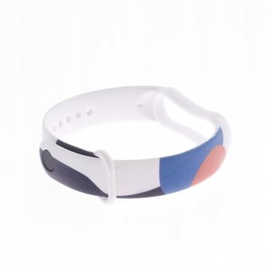 Strap Moro opaska do Xiaomi Mi Band 3 / 4 silikonowy pasek bransoletka do zegarka wzór 10 3
