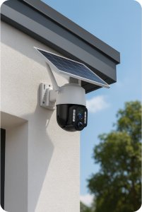 KAMERA ZEWNĘTRZNA OBROTOWA NA KARTĘ SIM GSM LTE 4G SOLARNA DO MONITORINGU 3