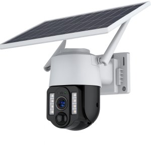 KAMERA ZEWNĘTRZNA OBROTOWA NA KARTĘ SIM GSM LTE 4G SOLARNA DO MONITORINGU 5