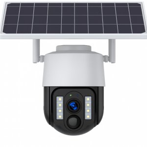 KAMERA ZEWNĘTRZNA OBROTOWA NA KARTĘ SIM GSM LTE 4G SOLARNA DO MONITORINGU 10