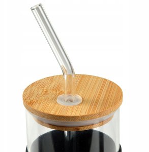 Szklany bidon z silikonową osłonką, 0,5l 3