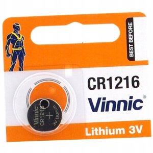 Vinnic Bateria CR1216 5 szt. 2