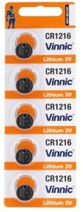Vinnic Bateria CR1216 5 szt. 3