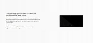 Okap kuchenny GLOBALO NOVELTI 100.1 Black + Turbina TW 2.1 one size 6