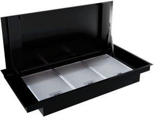 Okap kuchenny GLOBALO ZENARA 100.1 Black + Turbina TW 2.1 one size 10