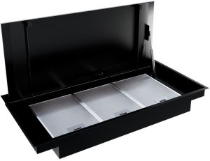 Okap kuchenny GLOBALO NOVELTI 100.1 Black + Turbina TZ 1.1 one size 9