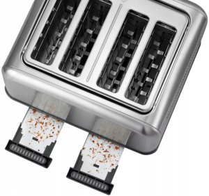 Toster BUYDEEM Toster na 4 kromki, model DT640E, kolor Stal nierdzewna, EU 3