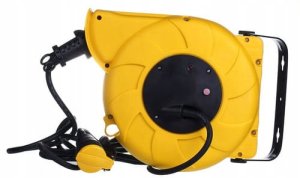 Przedłużacz ścienny zwijany 14m automat PZ-S2 12m + 2m Rum-Lux 6