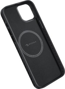Pitaka MagEZ Case Pro 4 1500D for iPhone 15 Black/Grey Twill 2