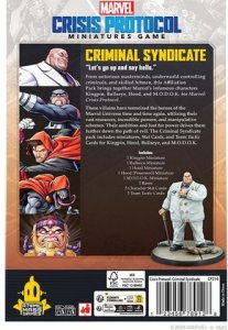 Marvel: Crisis Protocol - Criminal Syndicate Affiliation Pack 6