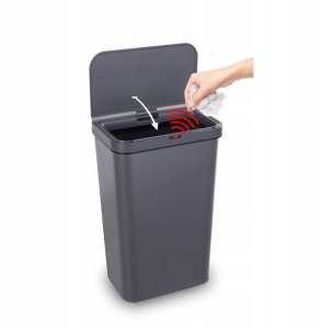 Kosz na śmieci Lamart LT8108 KOSZ 50L SZARY SENSOR 4