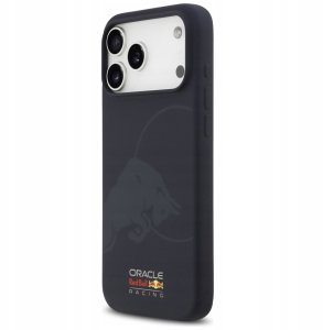 Etui Red Bull Silicone Single Bull Logo  MagSafe do iPhone 17 Pro Max granatowy 2