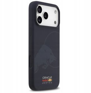 Etui Red Bull Silicone Single Bull Logo  MagSafe do iPhone 17 Pro Max granatowy 4