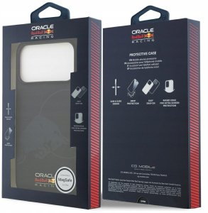 Etui Red Bull Silicone Single Bull Logo  MagSafe do iPhone 17 Pro Max granatowy 8