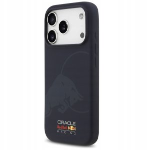 Etui Red Bull Silicone Single Bull Logo  MagSafe do iPhone 17 Pro granatowy 2