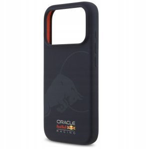 Etui Red Bull Silicone Single Bull Logo  MagSafe do iPhone 17 Pro granatowy 6