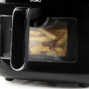 DOMO DO1134FR Frytkownica beztłuszczowa 1500W, 6 L, czarna 18