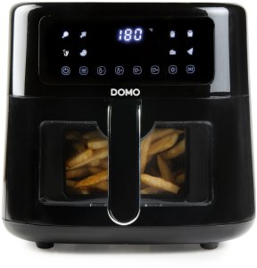 DOMO DO1134FR Frytkownica beztłuszczowa 1500W, 6 L, czarna 29
