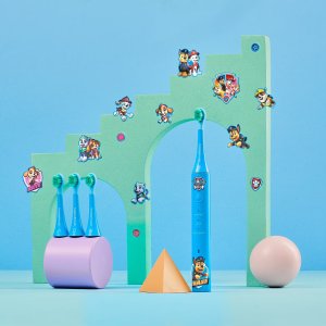 ECO VIBE KIDS Paw Patrol + 3 Refills, Elektrische Zahnbürste(hellblau) 2
