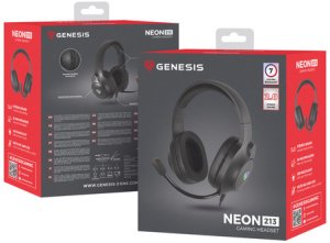 Słuchawki Genesis Neon 213 Czarne (NSG-2306) 10