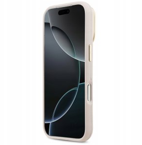 Guess Grained Big 4G & Stand Camera Case for iPhone 17 Pro Pink 5