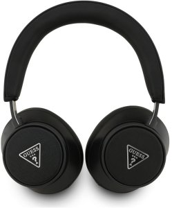 Sluchawki nauszne Guess Bluetooth ENC     Saffiano Triangle Logo czarny 6