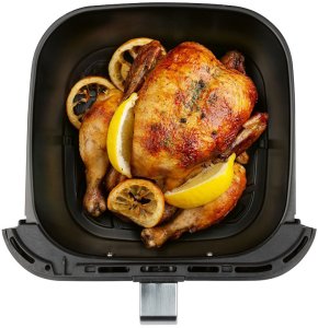 Frytkownica beztłuszczowa frytownica air fryer duża do pieczenia 2400w 10l 3