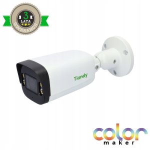 TC-C34UP Kamera IP Tiandy tubowa 4Mpx Color Maker SPEC:W/E/Y/M/4MM/V4.0 2