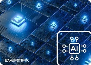 EVERMAX EVX-IP8B01-IRW-Ai-W Kamera IP tubowa biała 8Mpx 2.8mm IR 40m AI IP67 mikrofon 7