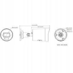 KAMERA IP DS-2CD2083G2-LI2U/SL(2.8MM)/PL AcuSense Smart Hybrid Light - 8&nbsp;Mpx 4K UHD 2.8&nbsp;mm Hikvision 7